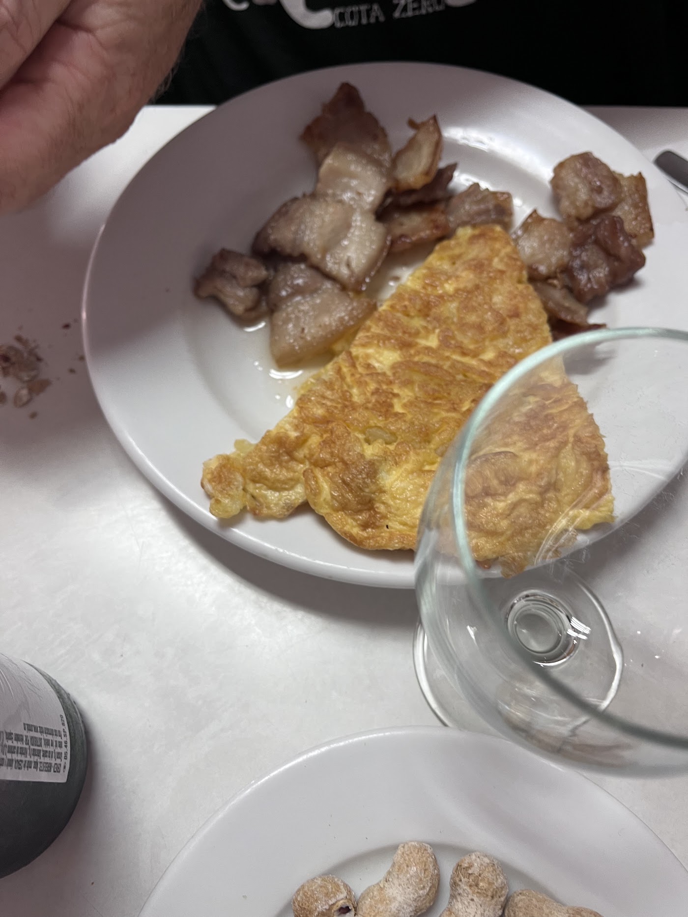Tortilla con panceta